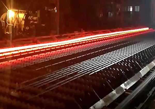 冷拉異型鋼毛坯生產過程